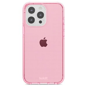 HOLDIT�b�z�[���f�B�b�g iPhone 14 Pro Max 3�� �ϏՌ��N���A�P�[�X�@B Pink HOLDIT �u���C�g�s���N 15562