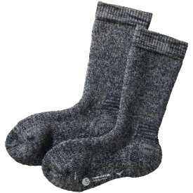 mizuno｜ミズノ レディース ブレスサーモウール極厚ソックス(22〜24cm/ネイビー) B2JX9704【返品交換不可】