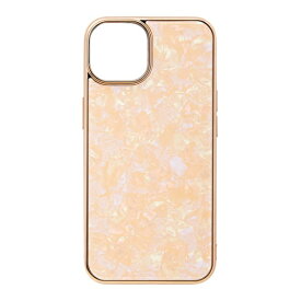 CCCフロンティア｜CCC FRONTIER iPhone 14 6.1インチGlass Shell Case coral pink UNI-CSIP22M-0GSCP