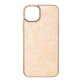 ユニケース｜UNICASE iPhone 14 Plus 6.7インチ Glass Shell Case coral pink UNI-CSIP22L-0GSCP