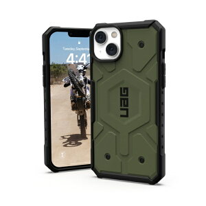 UAG�bURBAN ARMOR GEAR UAG�� MagSafe�Ή�PATHFINDER iPhone 14 Plus�p �P�[�X �I���[�u UAG-IPH22LA-MS-OL