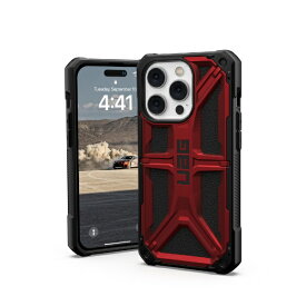 UAG｜URBAN ARMOR GEAR UAG製 MONARCH iPhone 14 Pro用 ケース クリムゾン UAG-IPH22MB-P-CR