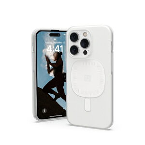 UAG�bURBAN ARMOR GEAR UAG�� UbyUAG MagSafe�Ή� LUCENT2.0 iPhone 14 Pro�p �P�[�X �}�V���}�� UAG-UIPH22MB-LMS-MM