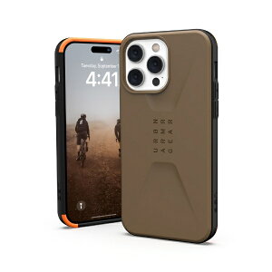 UAG�bURBAN ARMOR GEAR UAG�� CIVILIAN iPhone 14 Pro Max�p �P�[�X �_�[�N�A�[�X UAG-IPH22LB-C-DE