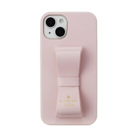 ランバン｜LANVIN LANVIN en Bleu - Slim Wrap Case Stand & Ring Ribbon for iPhone 14 6.1inch 2眼　[ Sakura Pink ] LANVIN en Bleu ランバン　オン　ブルー