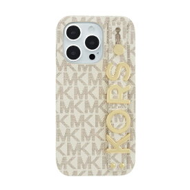 マイケルコース｜MICHAEL KORS MICHAEL KORS - Slim Wrap Case Stand & Ring for iPhone 14 Pro 3眼 [ Vanilla ] MICHAEL KORS マイケル　コース