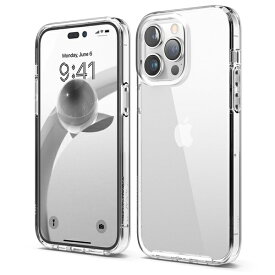 ELAGO｜エラゴ iPhone 14 Pro Max HYBRID CASE ケース クリア EL-INGCSPTHB-CL