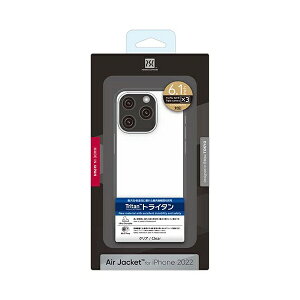 �p���[�T�|�[�g�bPOWER SUPPORT Air Jacket for iPhone 14 Pro Clear Clear PFIT-71