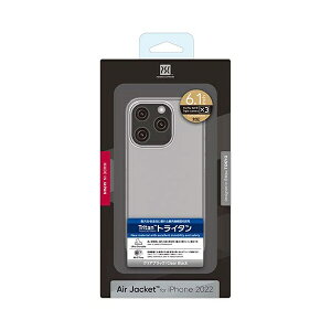 �p���[�T�|�[�g�bPOWER SUPPORT Air Jacket for iPhone 14 Pro Clear Black Clear Black PFIT-73