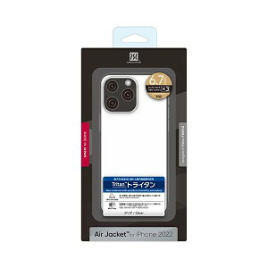 �p���[�T�|�[�g�bPOWER SUPPORT Air Jacket for iPhone 14 Pro Max Clear Clear PFIC-71