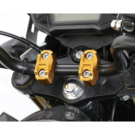 キタコ｜kitaco ハンドルアッパーホルダー type3　汎用（φ22.2ハンドル用） ゴールド 561-9000370