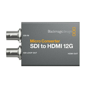 BlackmagicDesign�b�u���b�N�}�W�b�N�f�U�C�� �k�����p�R���o�[�^�[�lMicro Converter SDI to HDMI 12G CONVCMIC/SH12G