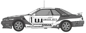 �t�W�~�͌^�bFUJIMI 1/12 AXES�V���[�YNo.5 ���j�V�A�W�F�b�N�X �X�J�C���C�� (BNR32 1993�N JTC) �y��������z���s�z