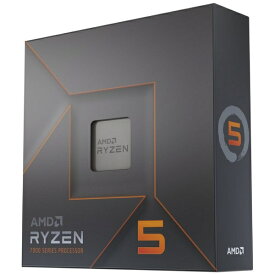 AMD｜エーエムディー 〔CPU〕AMD Ryzen5 7600X W/O Cooler （Zen4） 100-100000593WOF [AMD Ryzen 5 /AM5 /グラフィックス搭載] 【代金引換配送不可】