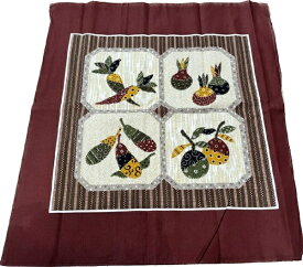 大宗｜DAISOU 【座布団カバー】座布団カバー　なすび　銘仙判　55x59cm(ワイン) ワイン 008328/WI