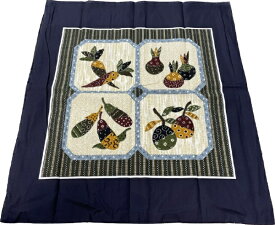 大宗｜DAISOU 【座布団カバー】座布団カバー　なすび　銘仙判　55x59cm(ネイビー) ネイビー 008329/NV
