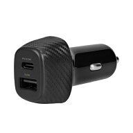 OWLTECH｜オウルテック 合計最大出力48W PD3.0(30W)対応 USB Type-C×1 ＋ USB Type-A×1 USB車載充電器 …