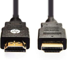 HP｜エイチピー 1.5m HDMIケーブル HP001PBBLK1.5TW [1.5m /HDMI⇔HDMI /イーサネット対応]