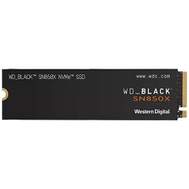 WESTERN DIGITAL｜ウェスタン デジタル WDS400T2X0E 内蔵SSD PCI-Express接続 WD_BLACK SN850X [4TB /M.2]