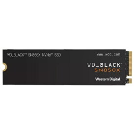 WESTERN DIGITAL｜ウェスタン デジタル WDS100T2X0E 内蔵SSD PCI-Express接続 WD_BLACK SN850X(ヒートシンク非搭載) [1TB /M.2]