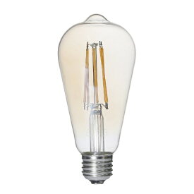 オーム電機｜OHM ELECTRIC LEDフィラメントタイプレトロ球/キャンドル色 LDF6LC6/GST64 [E26 /60W相当 /1個 /全方向タイプ]