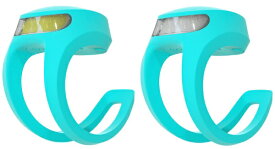 KNOG｜ノグ 自転車用セーフティライト フロッグ V3 FROG V3【TWINPACK】(AWESOME AQUAMARINE) 54-3570301023