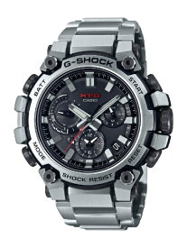 CASIO｜カシオ 【Bluetooth搭載ソーラー電波時計】G-SHOCK（Gショック）MT-Gシリーズ ブラック/シルバー MTG-B3000D-1AJF