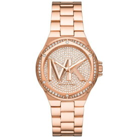 マイケルコース｜MICHAEL KORS LENNOX 37mm ピンクゴールド MK7230 [並行輸入品]