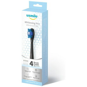 usmile�b���[�X�}�C�� usmile�i���[�X�}�C���j PCB01 �z���C�g�j���O �v�� �ւ��u���V �u���b�N PCB01BLKC [4�{��]