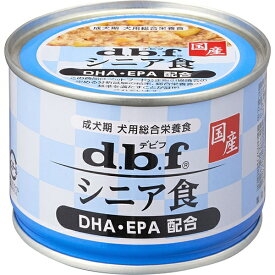 デビフペット｜dbf シニア食 DHA・EPA配合 150g