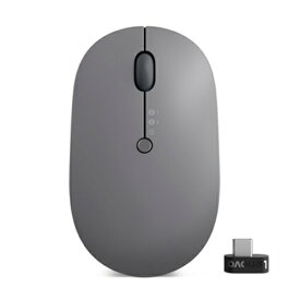 レノボジャパン｜Lenovo マウス Lenovo Go[Bluetooth・USB (Type-C)] グレー GY51C21211 [BlueLED /無線(ワイヤレス) /5ボタン]