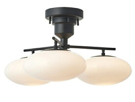 インターフォルム｜INTERFORM シーリングライト 小型LED電球（口金E17/40W相当/電球色）×3灯付 Fatima（ファティマ） LT-3904 [6畳 /電球色]