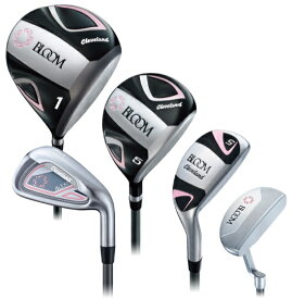 クリーブランド｜Cleveland GOLF レディース ゴルフクラブセット BLOOM PACKAGE SET(W＃1、W＃5、HB＃5、I＃7、I＃9、PW、SW、PT) 硬さ(Flex)：L 22CGBLM8 [レディース]