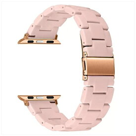 PFJ｜ピュア・フィッシング・ジャパン マーブル3連 スウィティ for Apple Watch Series 3/2/1(38mm)・SE/6/5/4(40mm)・9/8/7(41mm)・10(42mm) ピンク YHDM3SW6S-PK