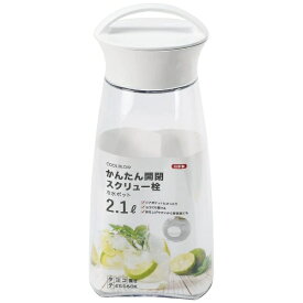パール金属｜PEARL METAL クールブロー スクリュー冷水ポット 2.1L HB-6445