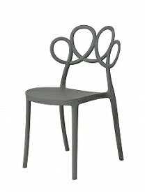 東谷｜AZUMAYA パルネチェア PC-974(W50.5×D54×H83.5×SH44.5cm) グレー【キャンセル・返品不可】