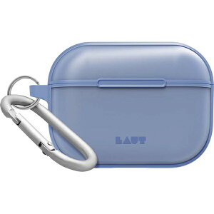 LAUT�b���E AirpodsPro(��2����)�P�[�X HUEX PROTECT �I�[�V�����u���[ L_APP2_HPT_BL