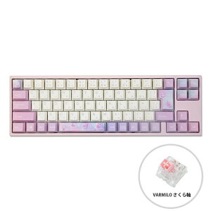 Varmilo�b�A�~�� �Q�[�~���O�L�[�{�[�h Dreams on Board 73(�T�N����) vm-ma73-a030-sakura [�L�� /���{��z�� /�Ód�e�ʕ���]