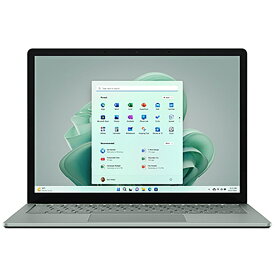 マイクロソフト｜Microsoft Surface Laptop 5 13.5インチ セージ [Windows 11 Home/Core i5/メモリ:8GB/SSD:512GB] R1S-00061