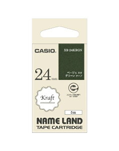 CASIObJVI Ntge[v NAME LANDil[hj O[ XR-24KRGN [x[W /24mm]
