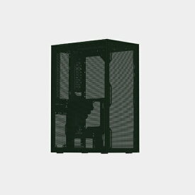Sunyside up｜サニーサイドアップ PCケース [ATX /Micro ATX /Mini-ITX] MESHROOM S グリーン SSU-MESH-S-GN-PCI4