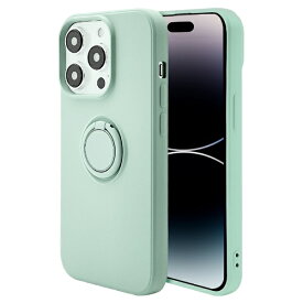 ラスタバナナ｜RastaBanana iPhone 14 Pro （6.1インチ) TPUリングケース リラックスグリーン 7161IP261PTP