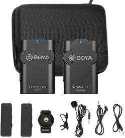 Micnova｜マイクノヴァ ワイヤレスマイクロホンシステム BOYA BY-WM4PRO