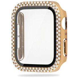 Royal Monster｜ロイヤルモンスター Apple Watch保護カバー45mm（ラインストーンタイプ） Royal Monster（ロイヤルモンスター） ゴールド RM-8046LGD