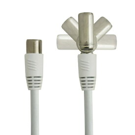 ORIGINAL BASIC｜オリジナルベーシック 2.0m アンテナ用ケーブル SK/4C ホワイト OS-TCSK4C20WH