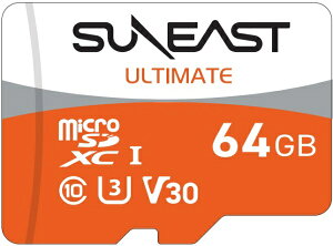 SUNEAST�b�T���C�[�X�g ULTIMATE Orange Series microSDXC �J�[�h 64GB SUNEAST ULTIMATE�i�A���e�B���C�g�j SE-MSDU1064E095 [Class10 /64GB]