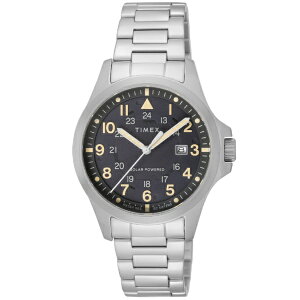 TIMEX�b�^�C���b�N�X �G�N�X�y�f�B�V���� �m�[�X�t�B�[���h �|�X�g �\�[���[ [Expedition North Field Post Solar] 1�N�ۏ� �u���b�N TW2V41600 [���K�i]