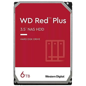 WESTERN DIGITAL｜ウェスタン デジタル WD60EFPX 内蔵HDD SATA接続 WD Red Plus(NAS)256MB [6TB /3.5インチ]