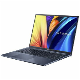 ASUS｜エイスース ノートパソコン Vivobook 16X クワイエットブルー M1603QA-MBR5165WBY [16.0型 /Windows11 Home /AMD Ryzen 5 /メモリ：16GB /SSD：512GB /WPS Office /2022年10月モデル]