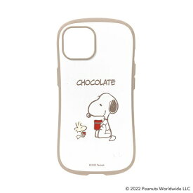 【エントリーで最大全額ポイント還元｜7/18迄】 HAMEE｜ハミィ [iPhone 14専用]PEANUTS/ピーナッツ iFace First Class Cafeケース iFace スヌーピー/チョコレート 41-947463